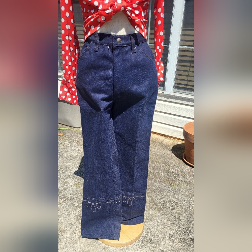Ultra Cool Hipster Vintage Jeans by Turtle Bax - Picture 4 of 7